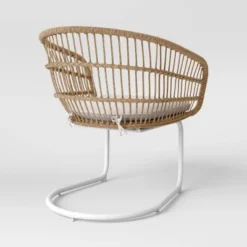 Southport 3pc Motion Patio Chat Set With Metal Legs - Natural/White - Opalhouse™ -Furni Style Shop GUEST 66d139f1 ff53 4d5b 8b94 85e86c0501ff