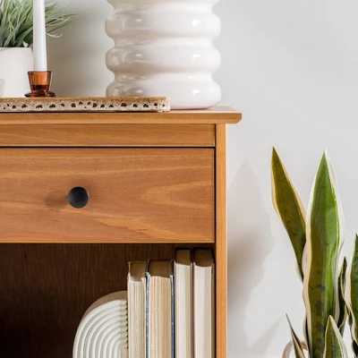 Stiva Classic Mid-Century Modern 1 Drawer Nightstand - Saracina Home 7 Stiva Classic Mid-Century Modern 1 Drawer Nightstand - Saracina Home - Image 5