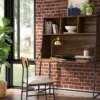 Loring Wood Secretary Desk With Hutch And Charging Station Walnut - Threshold™ -Furni Style Shop GUEST 6cbe3a76 a31f 4dd9 8ac6 f222aabab442