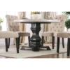 Buckley Round Dining Table White/Black - HOMES: Inside + Out 2 Buckley Round Dining Table White/Black - HOMES: Inside + Out -Furni Style Shop GUEST 6df4e658 c09e 4cc5 8c05 364fba3e258d
