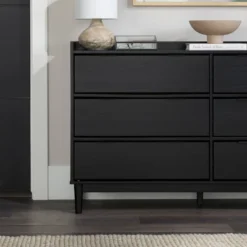 Mid-Century Modern Solid Wood 6 Drawer Double Dresser - Saracina Home 28 Mid-Century Modern Solid Wood 6 Drawer Double Dresser - Saracina Home -Furni Style Shop GUEST 6e54a525 852f 4e93 8d57 0eae630fa901