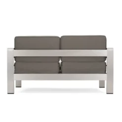 Cape Coral 5pc Aluminum And MGO Seating Set With Fire Table Khaki/Light Gray - Christopher Knight Home 26 Cape Coral 5pc Aluminum And MGO Seating Set With Fire Table Khaki/Light Gray - Christopher Knight Home -Furni Style Shop GUEST 72369f1a e599 4d30 93cb 877b6f8ed328