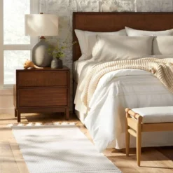 Wood & Cane Transitional Nightstand - Hearth & Hand™ With Magnolia -Furni Style Shop GUEST 7458edb0 cafe 4b22 951c a4eb42bc6887 1