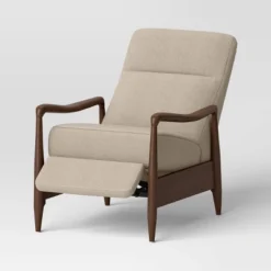 Dusk Mid-Century Wooden Arm Recliner - Threshold™ -Furni Style Shop GUEST 77d0e33b 06b5 4aff a2fe b5d92c33f561