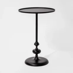 Londonberry Turned Metal Accent Table Black - Threshold 20 Londonberry Turned Metal Accent Table Black - Threshold -Furni Style Shop GUEST 78009dd0 dddf 4ac6 a4fc d2665f9d9972