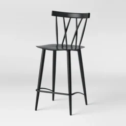 Set Of 2 Becket Metal X Back Counter Height Barstool Black - Threshold™ -Furni Style Shop GUEST 7ab60607 4e5e 4b03 a2af 7cf9061779fb