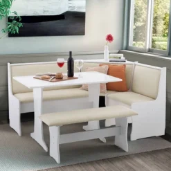 Penrose Storage Nook Dining Set - Linon -Furni Style Shop GUEST 7b108c90 195a 4248 bd3a 6d7d34ee6a1d