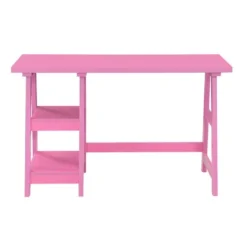 Designs2Go Trestle Desk With Shelves - Breighton Home -Furni Style Shop GUEST 7be88e6a 7e56 45bf 93b5 a481606e49c5