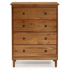 Stiva Classic Mid-Century Modern Vertical 4 Drawer Dresser - Saracina Home 11 Stiva Classic Mid-Century Modern Vertical 4 Drawer Dresser - Saracina Home -Furni Style Shop GUEST 7d52ef34 1e46 4920 a3a1 34d91177eaef