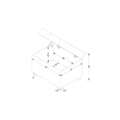 Essex Single Storage Ottoman - Threshold™ -Furni Style Shop GUEST 7daf8fb7 ace4 4731 8dd9 6933718d7b73