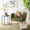 Gladden Rounded Back Anywhere Chair Dark Green - Threshold™ -Furni Style Shop GUEST 7e3968dd 7a30 4c55 99e5 3bace4c79208