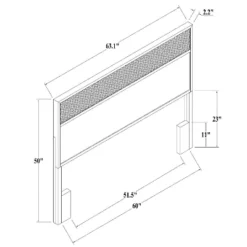 Wood & Cane Transitional Headboard - Hearth & Hand™ With Magnolia -Furni Style Shop GUEST 80627b94 92e4 48a9 a766 37f507ba73be