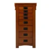 Delia Jewelry Armoire Brown - Powell Company -Furni Style Shop GUEST 81cfc928 81eb 4a17 bcee 54a4eba63789