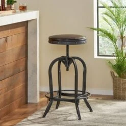 27.5" Gunner Swivel Barstool - Christopher Knight Home -Furni Style Shop GUEST 82ff8e9d 8141 4228 b7af 6e363725ff97