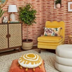 Bencia Slipper Chair Mustard - Opalhouse™ Designed With Jungalow™ -Furni Style Shop GUEST 83ff8f64 8468 4fcf a26a d3ef3492ee59