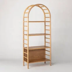 72" Holladay Curved Wooden Bookcase - Threshold™ Designed With Studio McGee 25 72" Holladay Curved Wooden Bookcase - Threshold™ Designed With Studio McGee -Furni Style Shop GUEST 84aacca0 2437 4d03 8b04 6e3f30c27fb1
