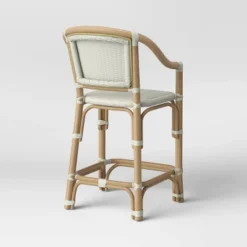 Parksley Rattan And Woven Counter Height Barstool White - Threshold™ 8 Parksley Rattan And Woven Counter Height Barstool White - Threshold™ -Furni Style Shop GUEST 85a3cbc1 515c 4385 be24 e88f92678a50