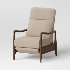 Dusk Mid-Century Wooden Arm Recliner - Threshold™ -Furni Style Shop GUEST 8847a956 a9d1 4f39 9606 b945601b21b9