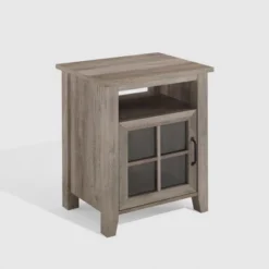 Transitional Classic Windowpane Storage Side Table - Saracina Home 22 Transitional Classic Windowpane Storage Side Table - Saracina Home -Furni Style Shop GUEST 88952578 f4c2 4317 9491 b95e5eff9454