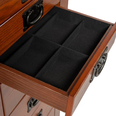 Delia Jewelry Armoire Brown - Powell Company 16 Delia Jewelry Armoire Brown - Powell Company - Image 14