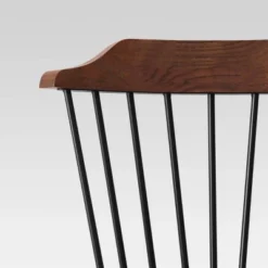 Delway Curved Back Mixed Material Counter Height Barstool Walnut - Threshold™ 10 Delway Curved Back Mixed Material Counter Height Barstool Walnut - Threshold™ -Furni Style Shop GUEST 8c09173e d099 4df1 a94e ab93418d7e97