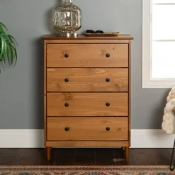 Stiva Classic Mid-Century Modern Vertical 4 Drawer Dresser - Saracina Home 13 Stiva Classic Mid-Century Modern Vertical 4 Drawer Dresser - Saracina Home -Furni Style Shop GUEST 8d80b7b0 7a6b 40f6 8fc7 edeb7656d79f
