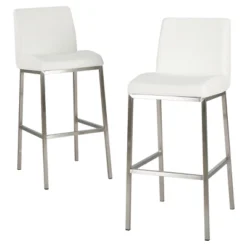 30" Vasos Bonded Leather Barstool Set 2ct - Christopher Knight Home 11 30" Vasos Bonded Leather Barstool Set 2ct - Christopher Knight Home -Furni Style Shop GUEST 8e33dab8 471c 4dbc 87e7 e90d14d45927
