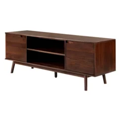 Solid Wood Mid-Century Modern TV Stand For TVs Up To 80" - Saracina Home 37 Solid Wood Mid-Century Modern TV Stand For TVs Up To 80" - Saracina Home -Furni Style Shop GUEST 8e79d6b8 8dd2 4a61 a818 5cca332ec6d2