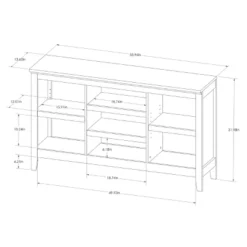 32" Carson Horizontal Bookcase With Adjustable Shelves - Threshold 13 32" Carson Horizontal Bookcase With Adjustable Shelves - Threshold -Furni Style Shop GUEST 8ed9f35d 4de6 4ad0 bc2b cfd89c35e08c