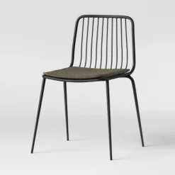 Set Of 2 Sodra Rounded Seat Wire Dining Chair Black - Threshold™ -Furni Style Shop GUEST 8effce97 e2dc 4fb7 9099 59ec57f76588