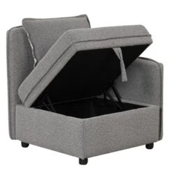 122.8" Minimalist Convertible Modular Sofa, Upholstered Sectional Sofa Couch With 5 Pillows-ModernLuxe 26 122.8" Minimalist Convertible Modular Sofa, Upholstered Sectional Sofa Couch With 5 Pillows-ModernLuxe -Furni Style Shop GUEST 91e3b404 7796 44c2 a384 ec2063b2ed7a