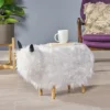 Levi Furry Yak Ottoman - Christopher Knight Home 1 Levi Furry Yak Ottoman - Christopher Knight Home -Furni Style Shop GUEST 96499774 6327 48e7 ba5f 4f120a807bd3