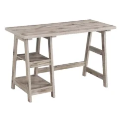 Designs2Go Trestle Desk With Shelves - Breighton Home -Furni Style Shop GUEST 977bcb00 67e6 47e7 b6a3 d0e62bd351d6