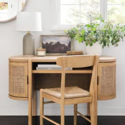 Logan Wood Dining Chair With Woven Seat - Threshold™ Designed With Studio McGee -Furni Style Shop GUEST 9976a675 ca2f 41a0 a6ef 4a5d3b594485