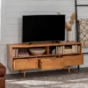 Cara Mid-Century Modern 3 Drawer TV Stand For TVs Up To 65" - Saracina Home 2 Cara Mid-Century Modern 3 Drawer TV Stand For TVs Up To 65" - Saracina Home -Furni Style Shop GUEST 9bbb4707 5d9c 487a 88c4 4bb8e3916034