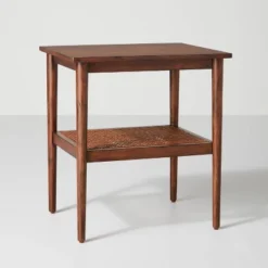 Wood & Cane Square Accent Side Table - Hearth & Hand™ With Magnolia 21 Wood & Cane Square Accent Side Table - Hearth & Hand™ With Magnolia -Furni Style Shop GUEST 9bbf67fe f923 4dc6 a0b9 a19f79ce460c