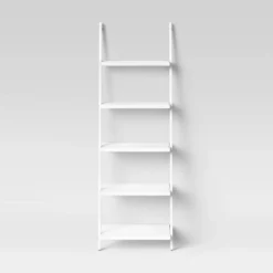 72" Loring 5 Shelf Leaning Bookshelf - Threshold™ -Furni Style Shop GUEST a23b32cc a606 41b2 a0b1 43ad83a8d609