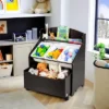 Costway Kids Wooden Toy Storage Unit Organizer W/Rolling Toy Box & Plastic Bins NaturalEspresso 1 Costway Kids Wooden Toy Storage Unit Organizer W/Rolling Toy Box & Plastic Bins NaturalEspresso -Furni Style Shop GUEST a3d3b5fa 2433 4e82 a962 d1d0533ee1e1