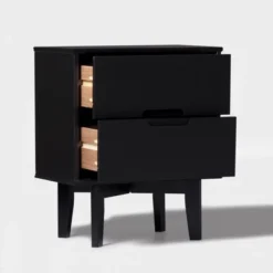 Mid-Century Modern Wood Nightstand - Saracina Home -Furni Style Shop GUEST a49f45e0 1fa8 4d59 a9d4 46994240cbf1