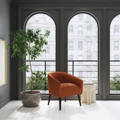 Printers Chair In Textured Linen - Threshold™ -Furni Style Shop GUEST a54af641 c6e2 41ac 8306 f3e065161ac4