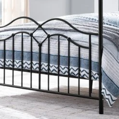 Queen Earhart Traditional Iron Canopy Bed - Christopher Knight Home 9 Queen Earhart Traditional Iron Canopy Bed - Christopher Knight Home -Furni Style Shop GUEST a64086b7 771c 4544 afa9 ac95b2e25c85