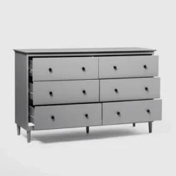 Stiva Classic Mid-Century Modern Horizontal 6 Drawer Dresser - Saracina Home 35 Stiva Classic Mid-Century Modern Horizontal 6 Drawer Dresser - Saracina Home -Furni Style Shop GUEST ab27ae63 eb40 4a84 a28a ef6f50069d2d