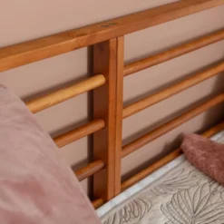 Mid Century Modern Solid Wood Spindle Daybed - Saracina Home -Furni Style Shop GUEST af1c9108 875a 4c52 90d1 f1c92de79242