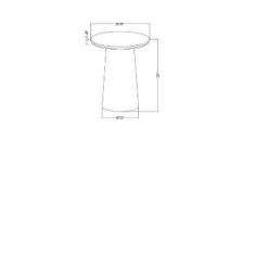 Round Wood Pedestal Accent Side Table - Hearth & Hand™ With Magnolia -Furni Style Shop GUEST b05a0561 ea08 4ba3 ba1f ecf3a82aed37