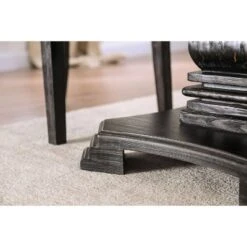 Buckley Round Dining Table White/Black - HOMES: Inside + Out -Furni Style Shop GUEST b3b14cbc 9360 4892 8cc6 55d562aa5db5