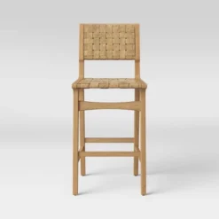 Ceylon Woven And Wood Barstool - Threshold™ -Furni Style Shop GUEST b47c260b 137b 44bc 8227 ee206ab69657