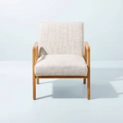 Upholstered Wood Framed Accent Arm Chair - Hearth & Hand™ With Magnolia -Furni Style Shop GUEST b5a972b4 002f 4814 8919 c0ae4525069d