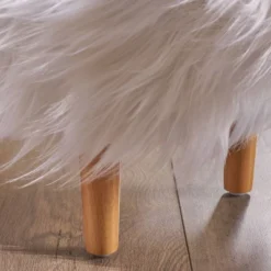 Levi Furry Yak Ottoman - Christopher Knight Home -Furni Style Shop GUEST b7db69cd 3979 4373 bff3 2eabeb26ff7d