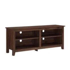 Transitional 4 Cubby Wood Open Storage TV Stand For TVs Up To 65"- Saracina Home 30 Transitional 4 Cubby Wood Open Storage TV Stand For TVs Up To 65"- Saracina Home -Furni Style Shop GUEST b9ce9b3d c9e3 4cd0 ada4 ca03526caed5