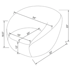 Swivel Accent Chair - Room Essentials™ 11 Swivel Accent Chair - Room Essentials™ -Furni Style Shop GUEST ba44349c 1ec8 4fc6 a351 c93a6f2267d2